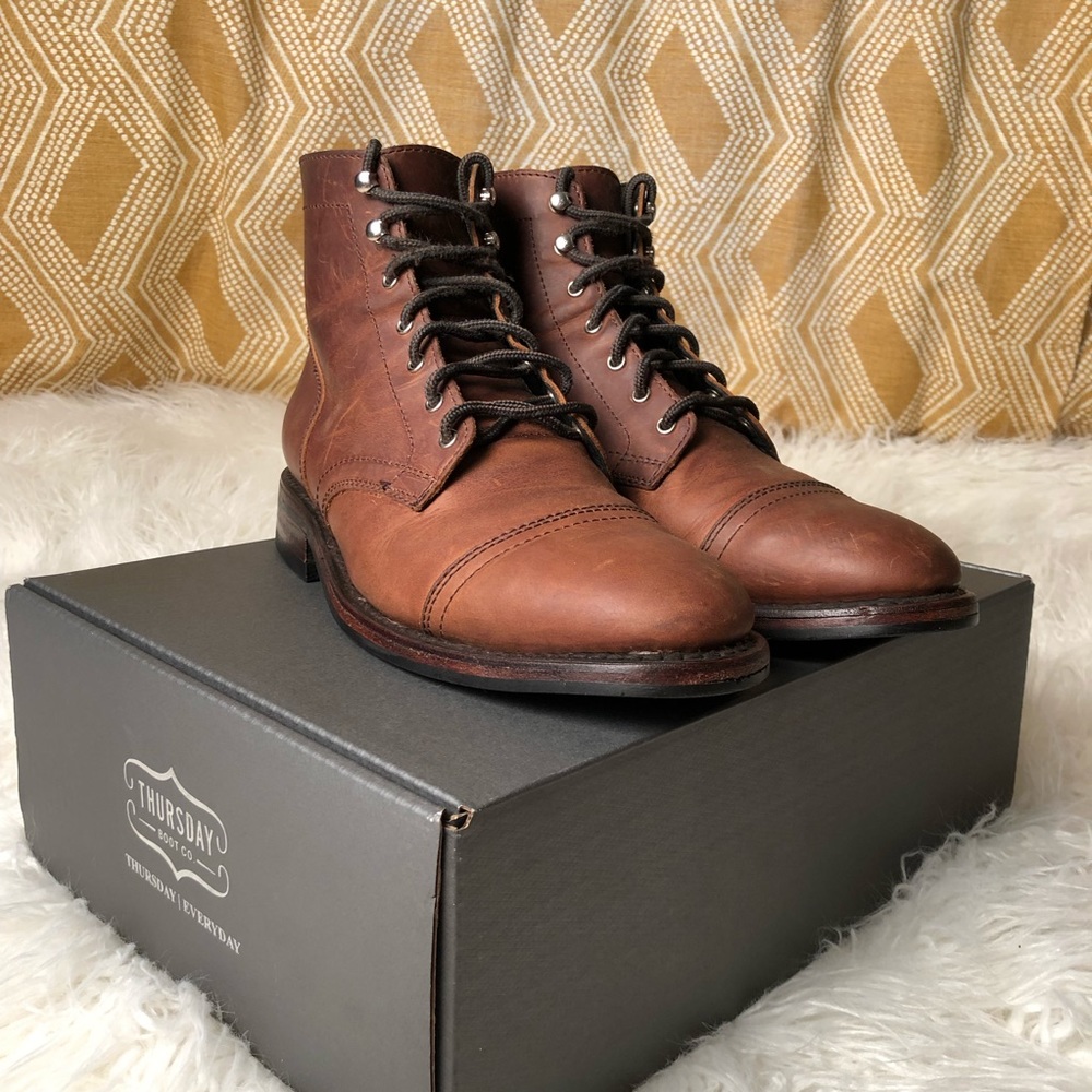 THURSDAY BOOT CO. Arizona Captain Boot Sz 10.5